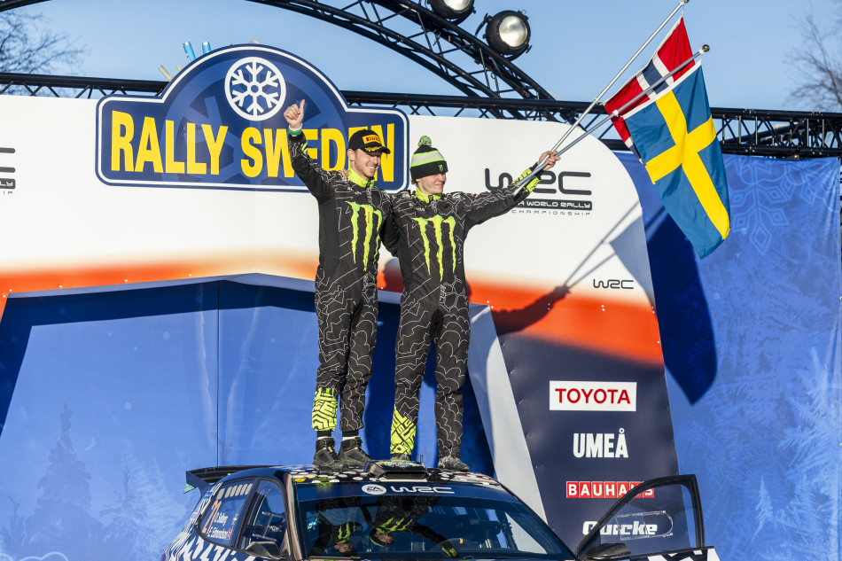 2024 WRC - Rally Sweden - Oliver Solberg and Elliott Edmondson, Toksport WRT