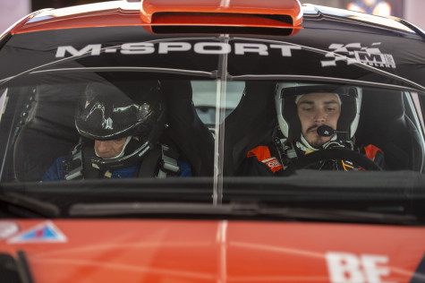 FIA Rally Star training camp - Driver instructor Alexandre Bengué and José Abito Caparo