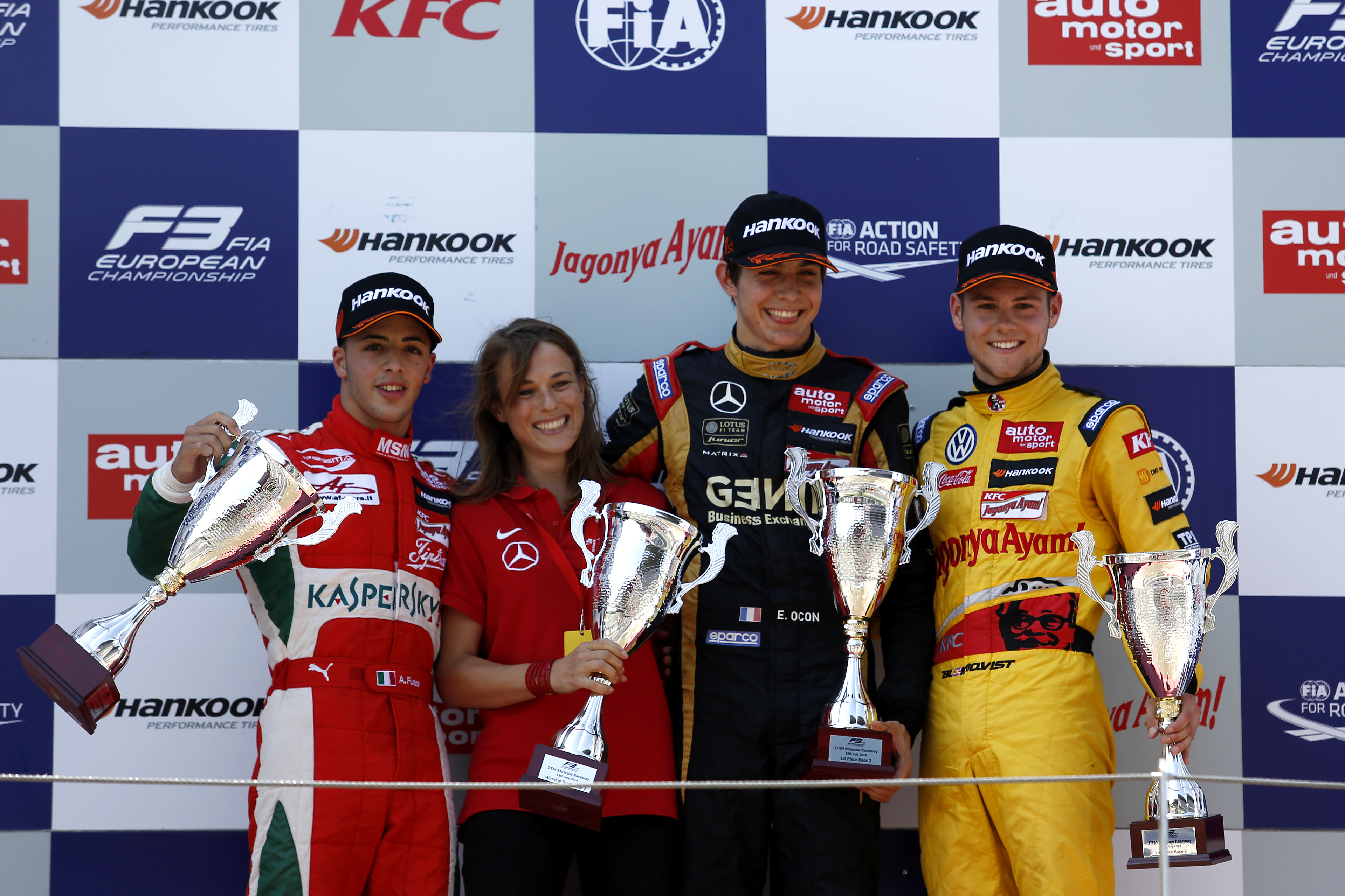 F3 2014 Moscow Raceway Federation Internationale de l'Automobile