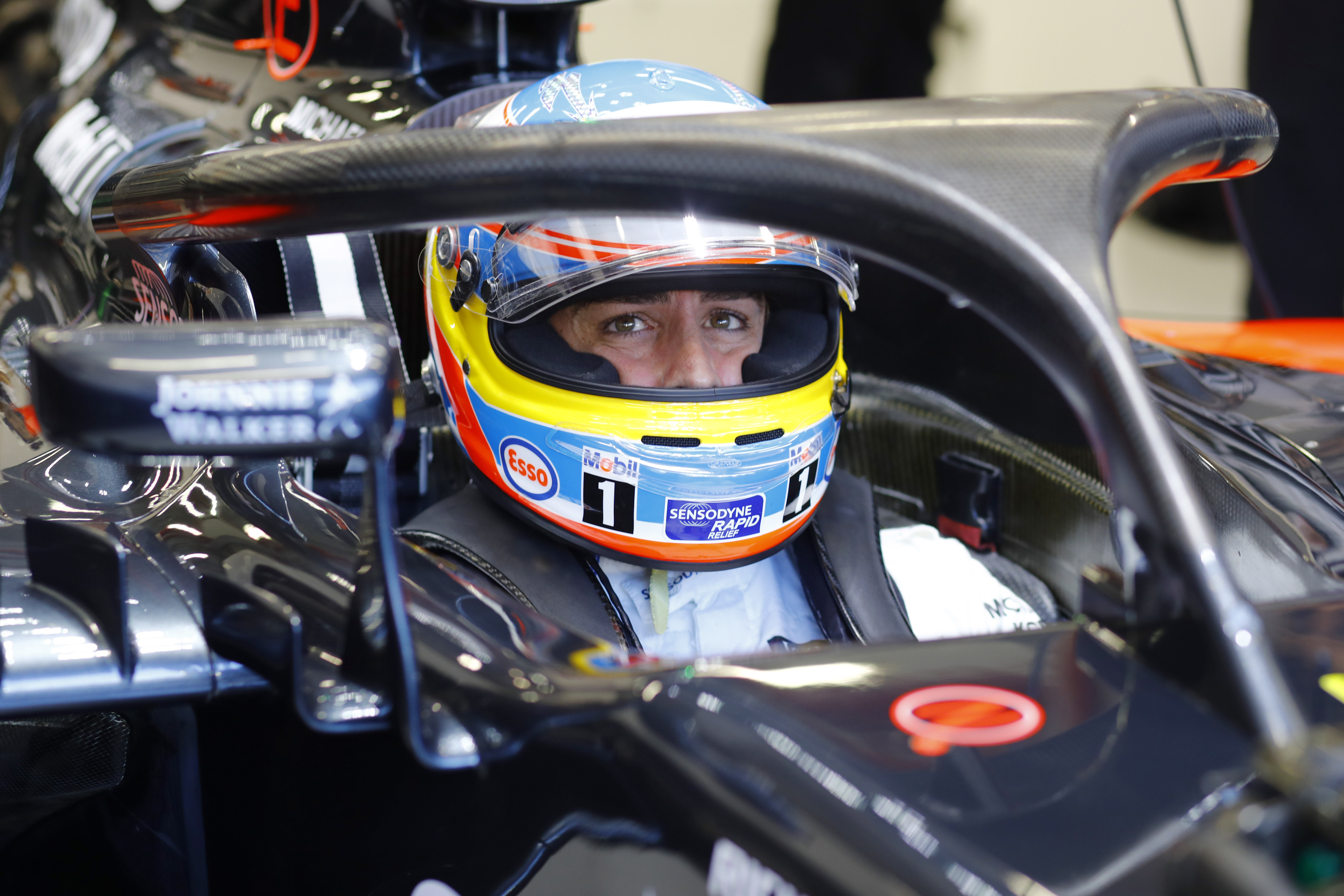 Шлем Алонсо MCLAREN