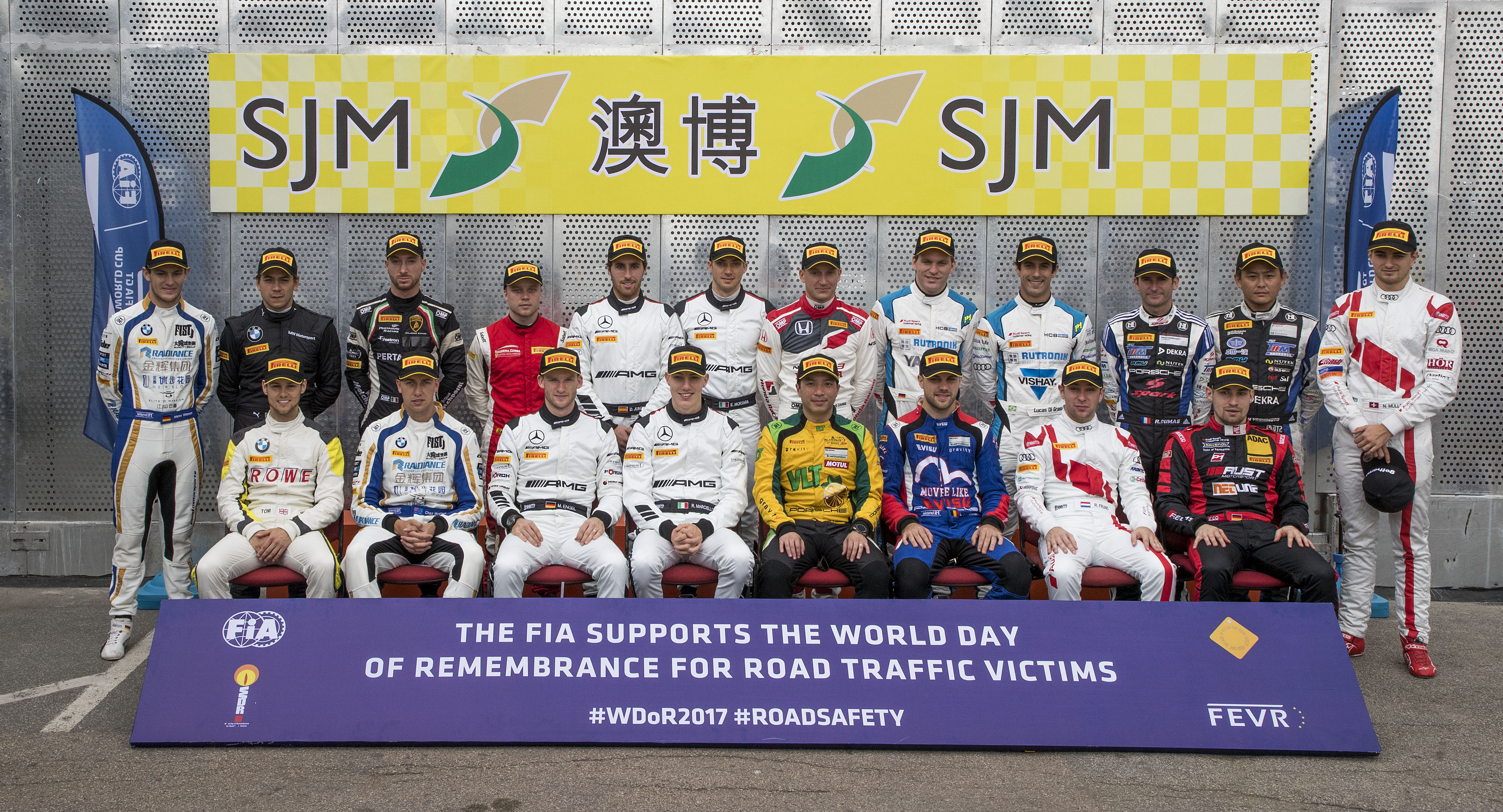 The motor sport community supports the World Day of Remembrance for ...