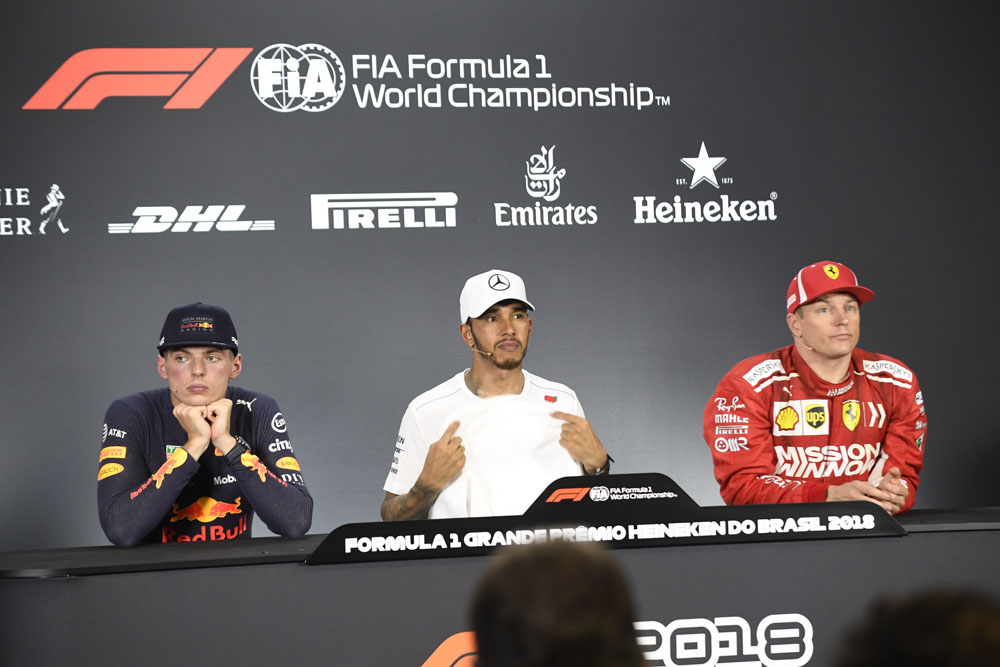 F1 - 2018 Brazilian Grand Prix - Sunday Post-Race Press Conference