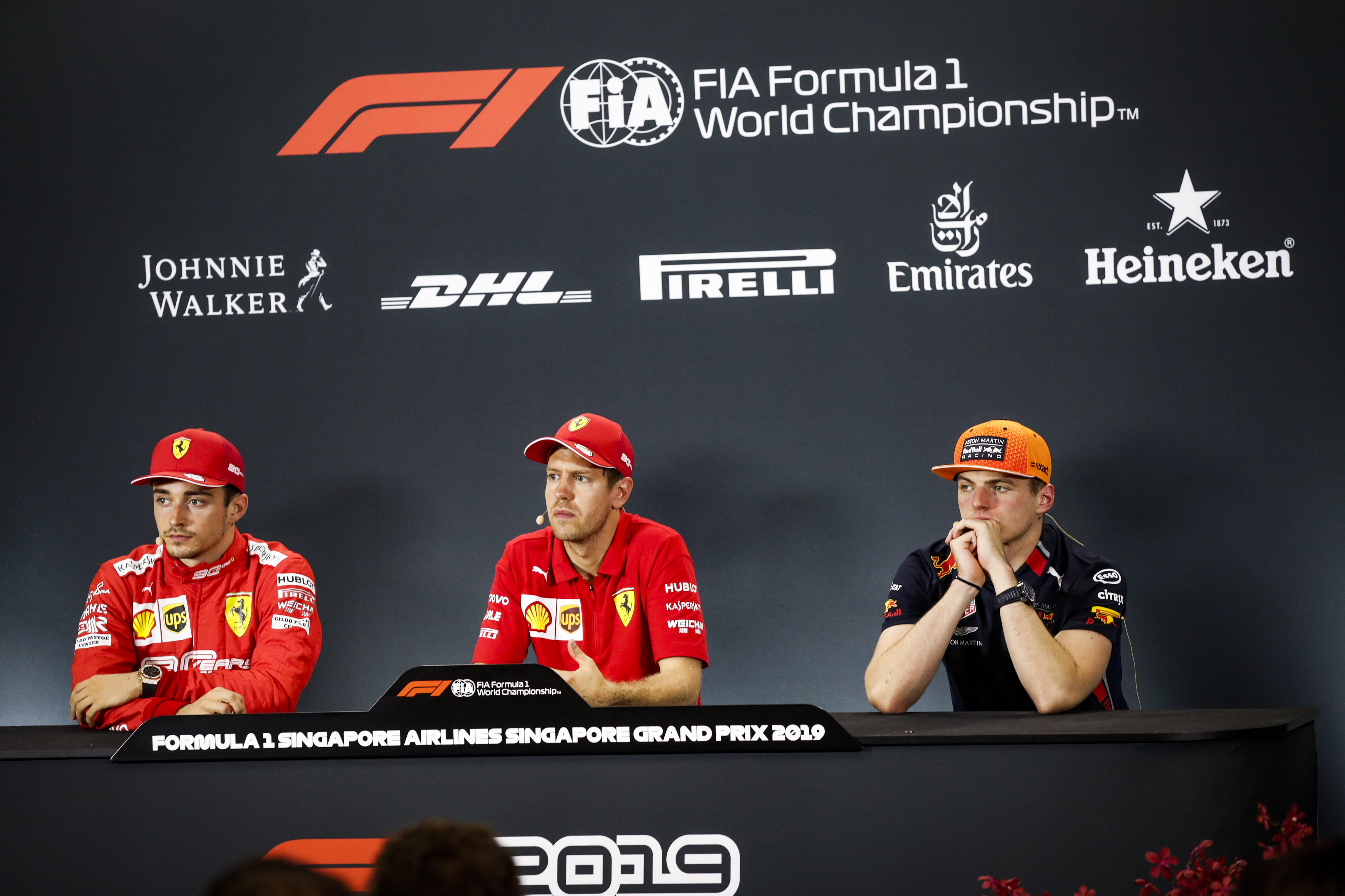 F1 2019 Singapore Grand Prix Sunday Press Conference Federation Internationale De L Automobile