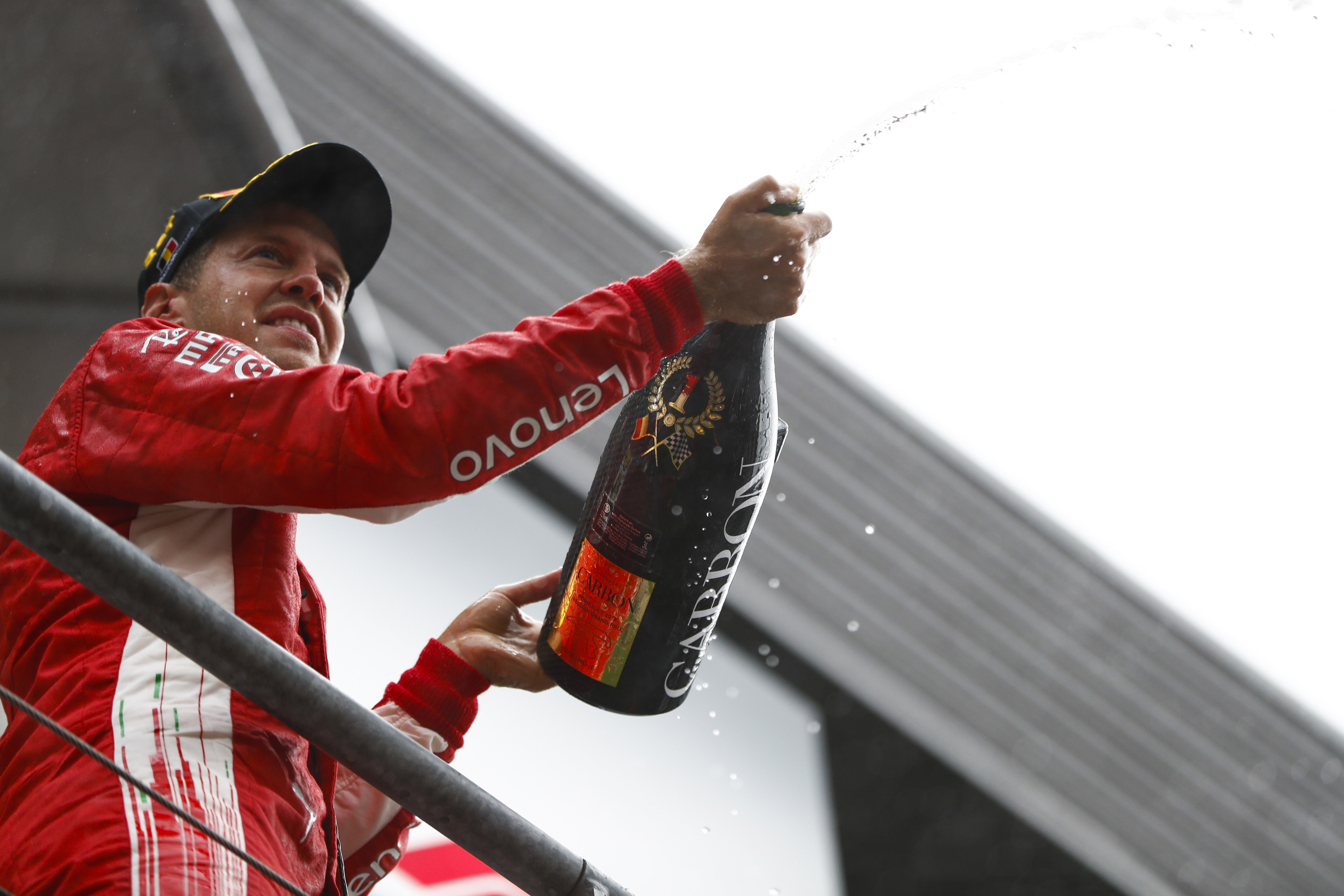 F1 Vettel Pounces To Beat Hamilton To Belgian Grand Prix Win
