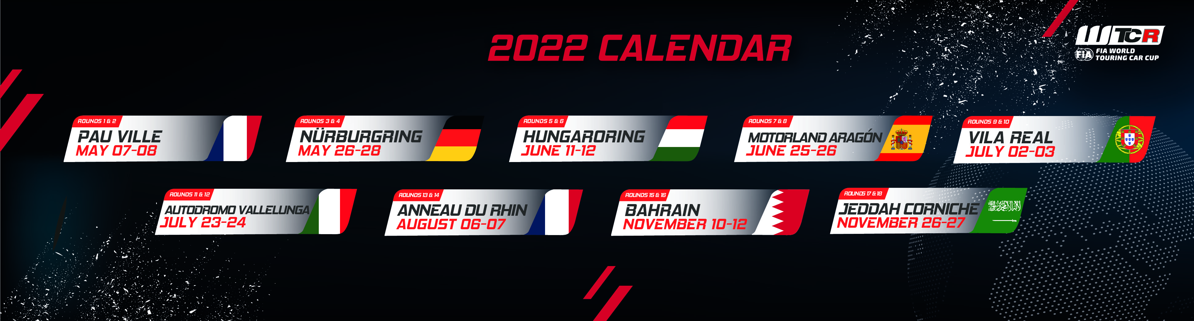 WTCR set for middle eastern adventure as 2022 calendar is completed
