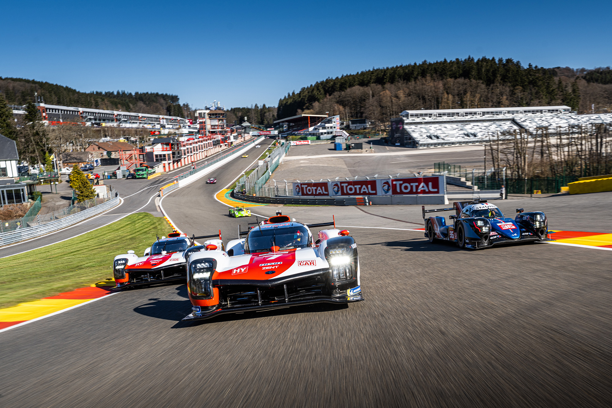 WEC Travelling at SpaFrancorchamps Federation Internationale de l