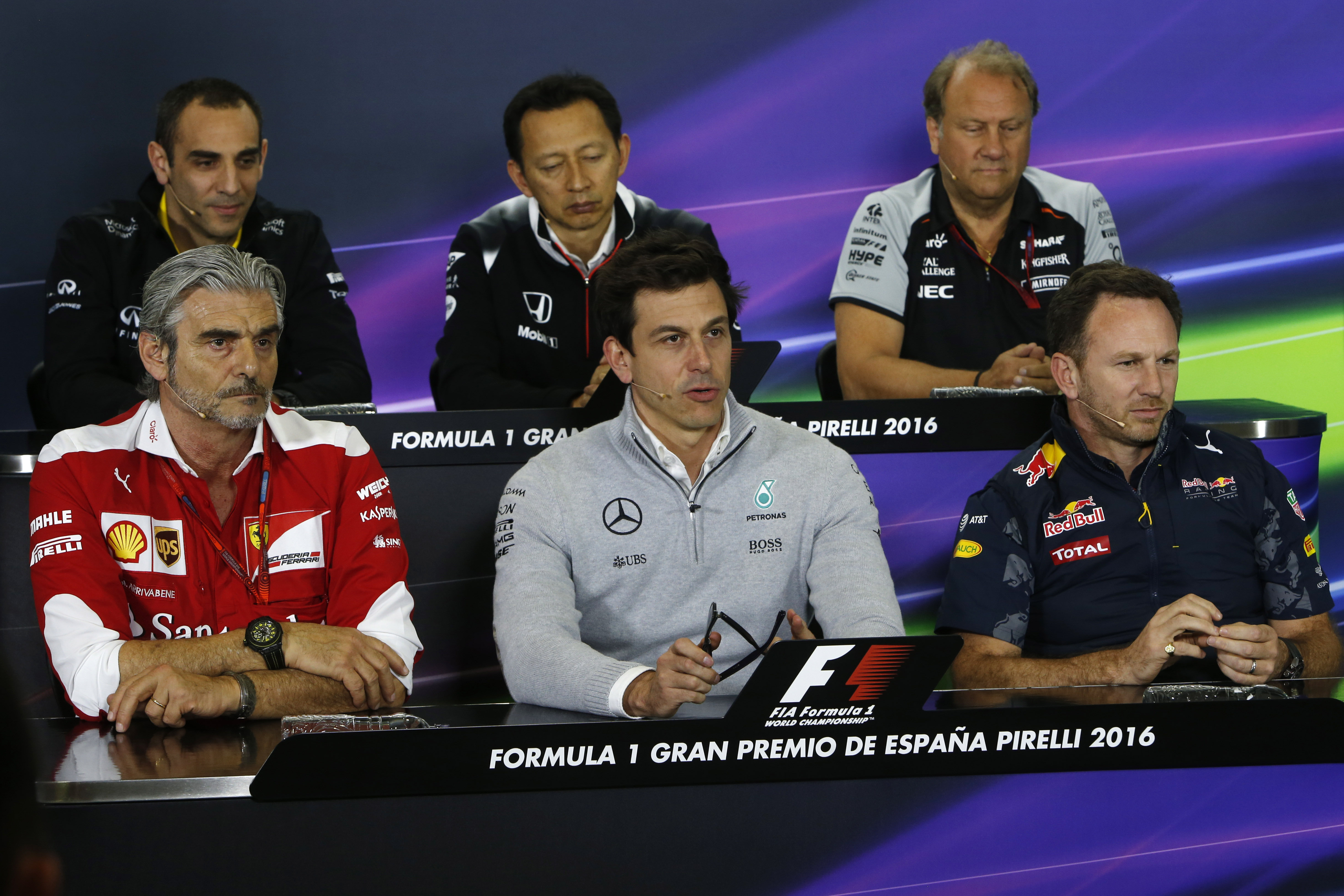 F1 2016 Spanish Grand Prix Friday Press Conference Federation