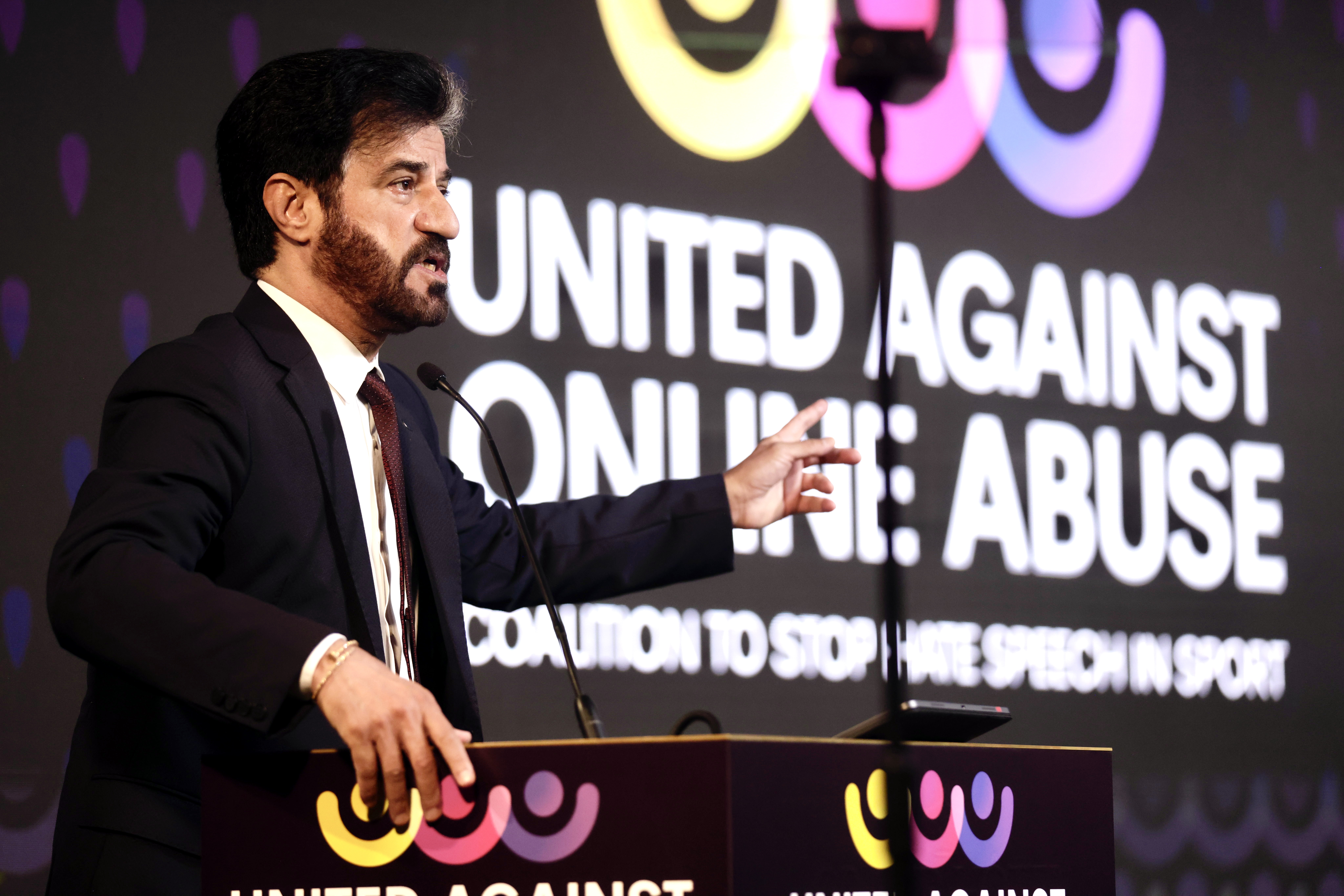 FIA President Mohammed Ben Sulayem Leads Fight Against Online Abuse, Bringing Global Leaders Together in Stockholm