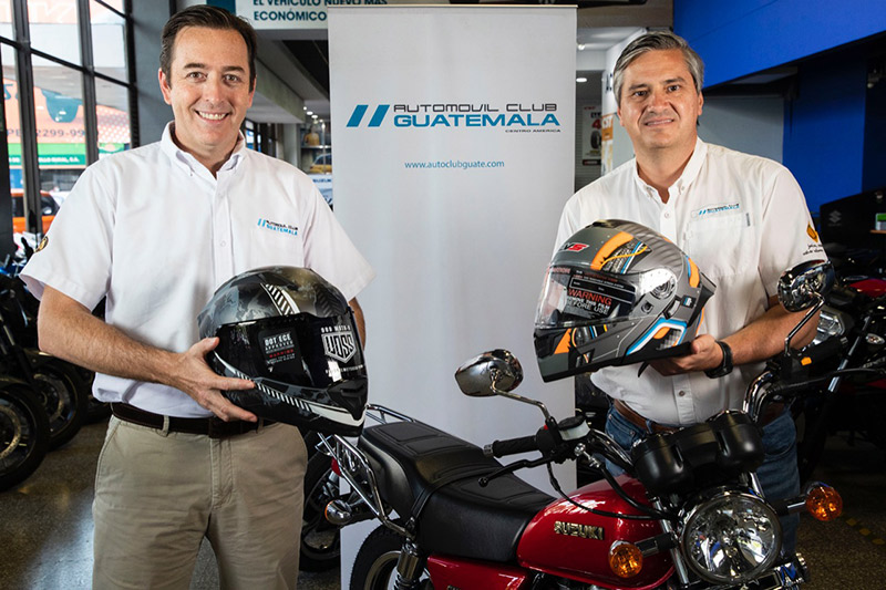 AUTOMÓVIL CLUB GUATEMALA PROMUEVE LA SEGURIDAD DEL CASCO