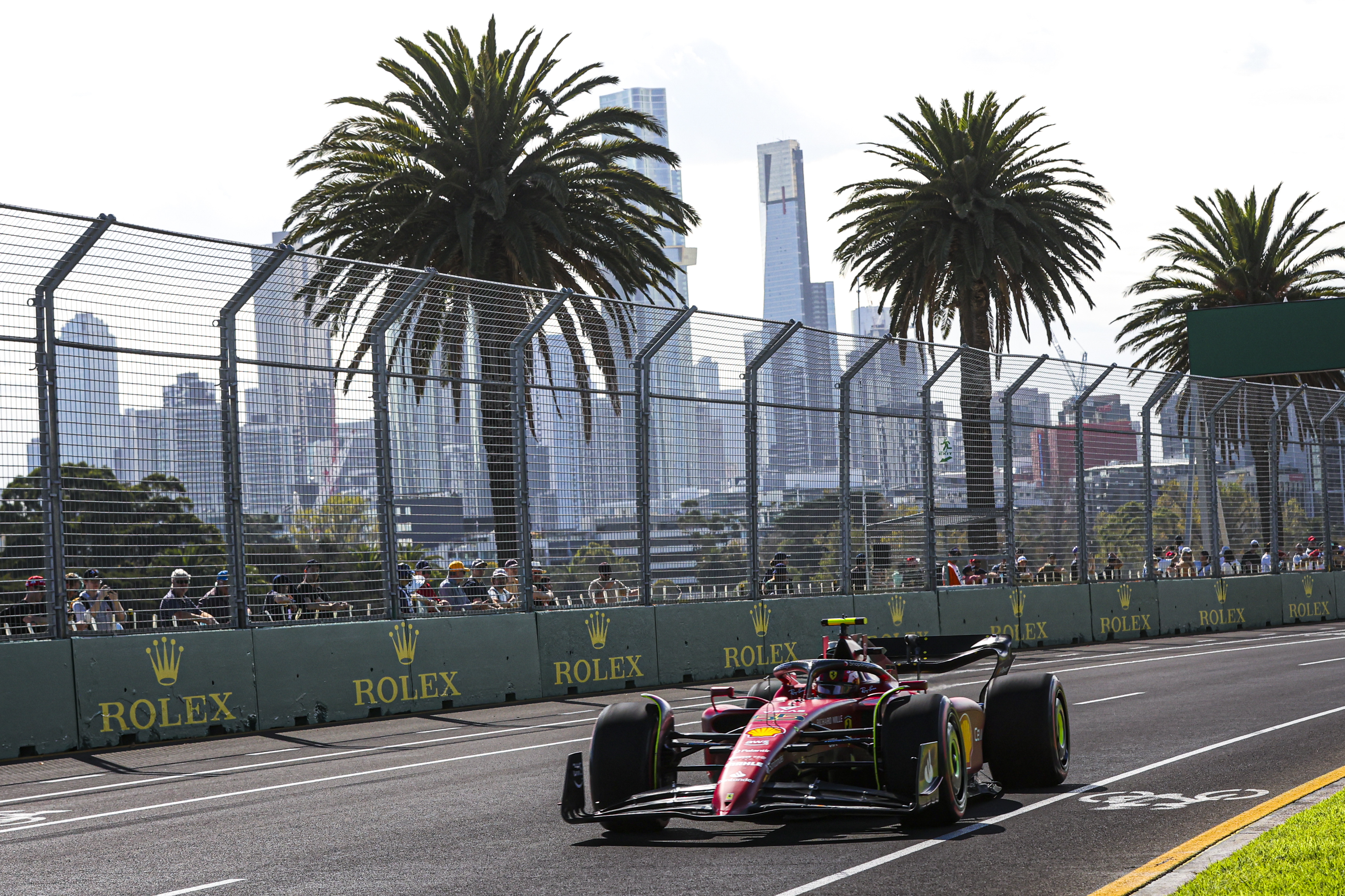 Sainz leads Ferrari one-two in Sao Paulo GP practice