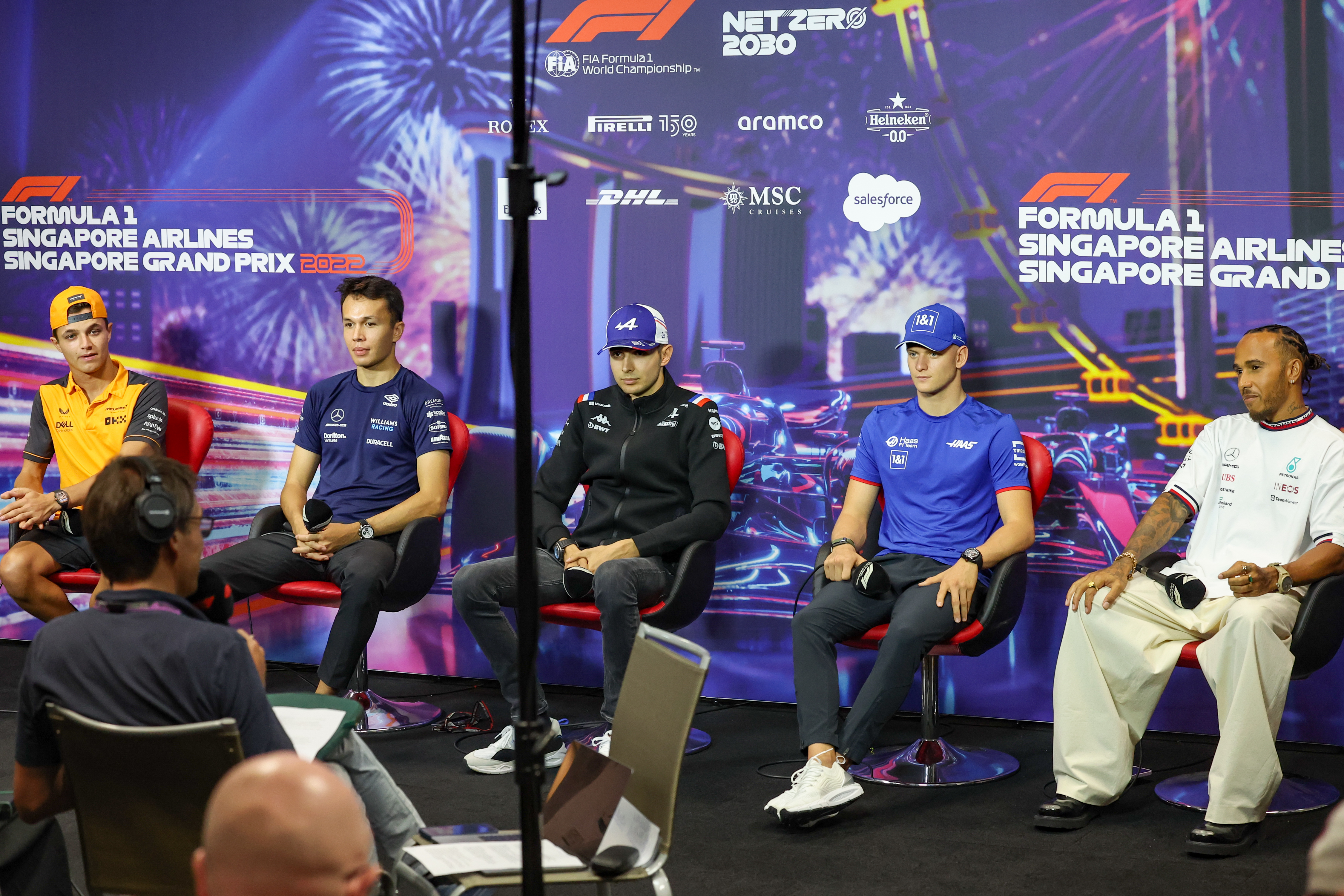 2022 Singapore Grand Prix FP1 report and highlights: Hamilton