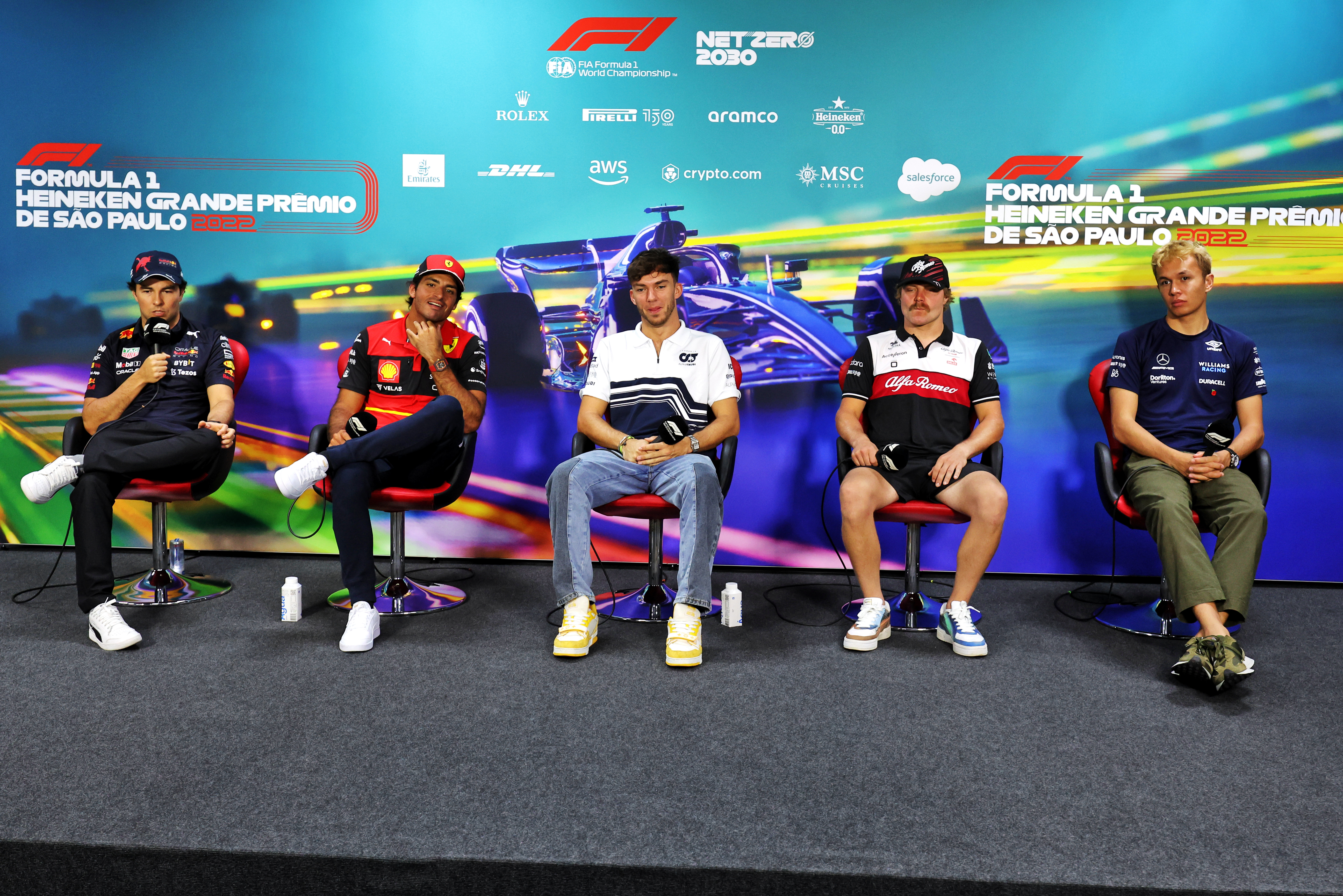 F1 - 2022 SAO PAULO GRAND PRIX - THURSDAY PRESS CONFERENCE