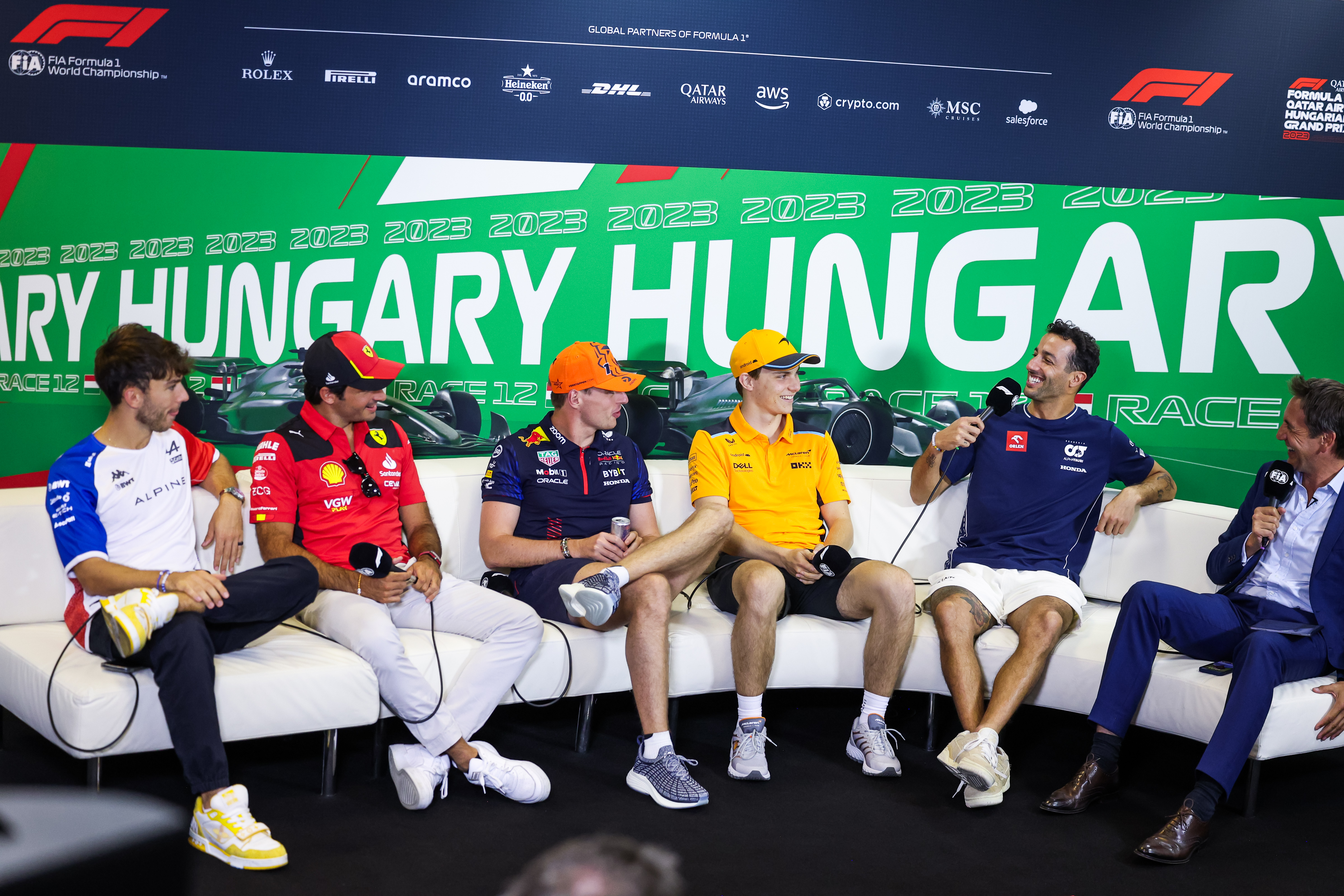 f1 press conference live