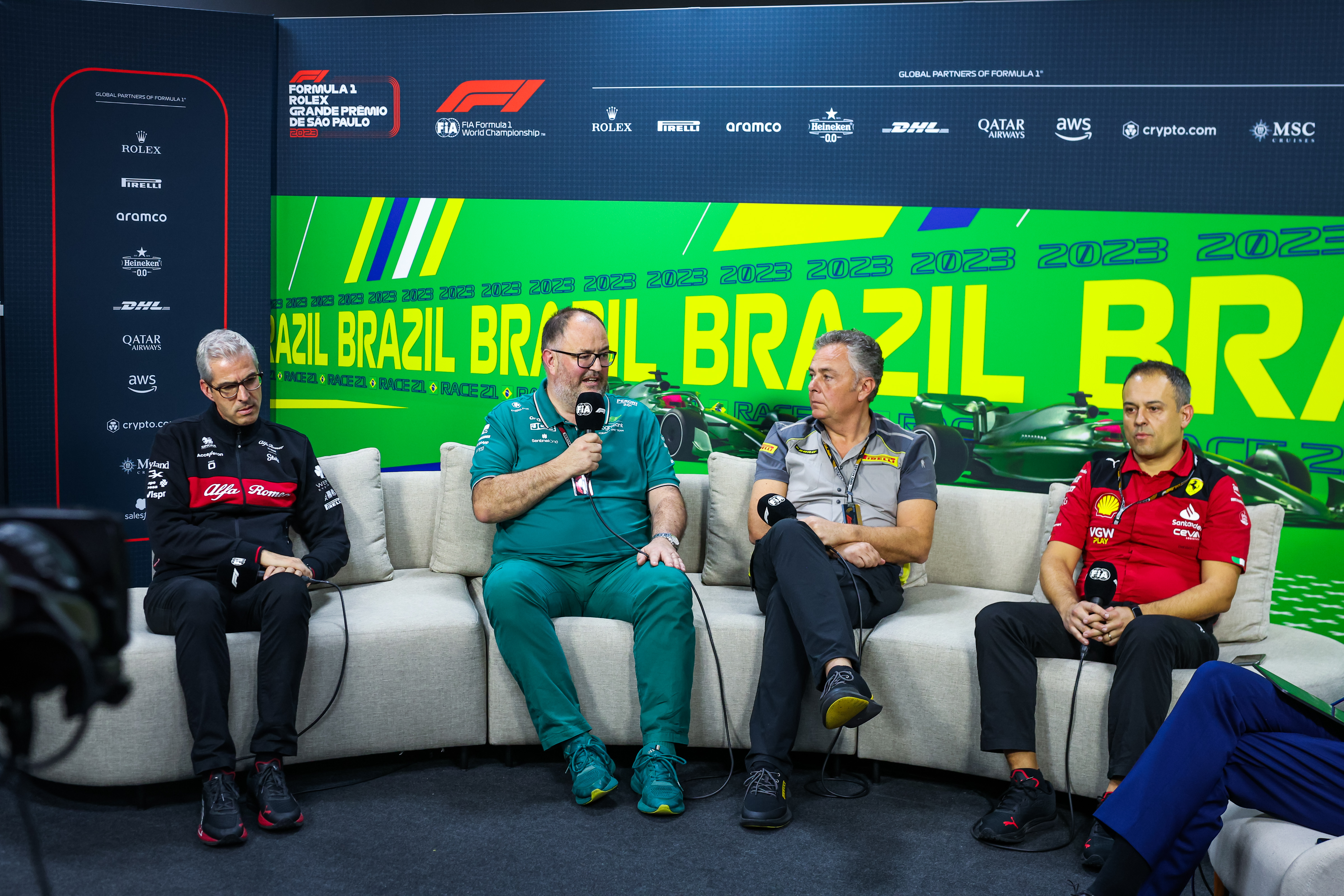 F1 - 2022 SAO PAULO GRAND PRIX - THURSDAY PRESS CONFERENCE