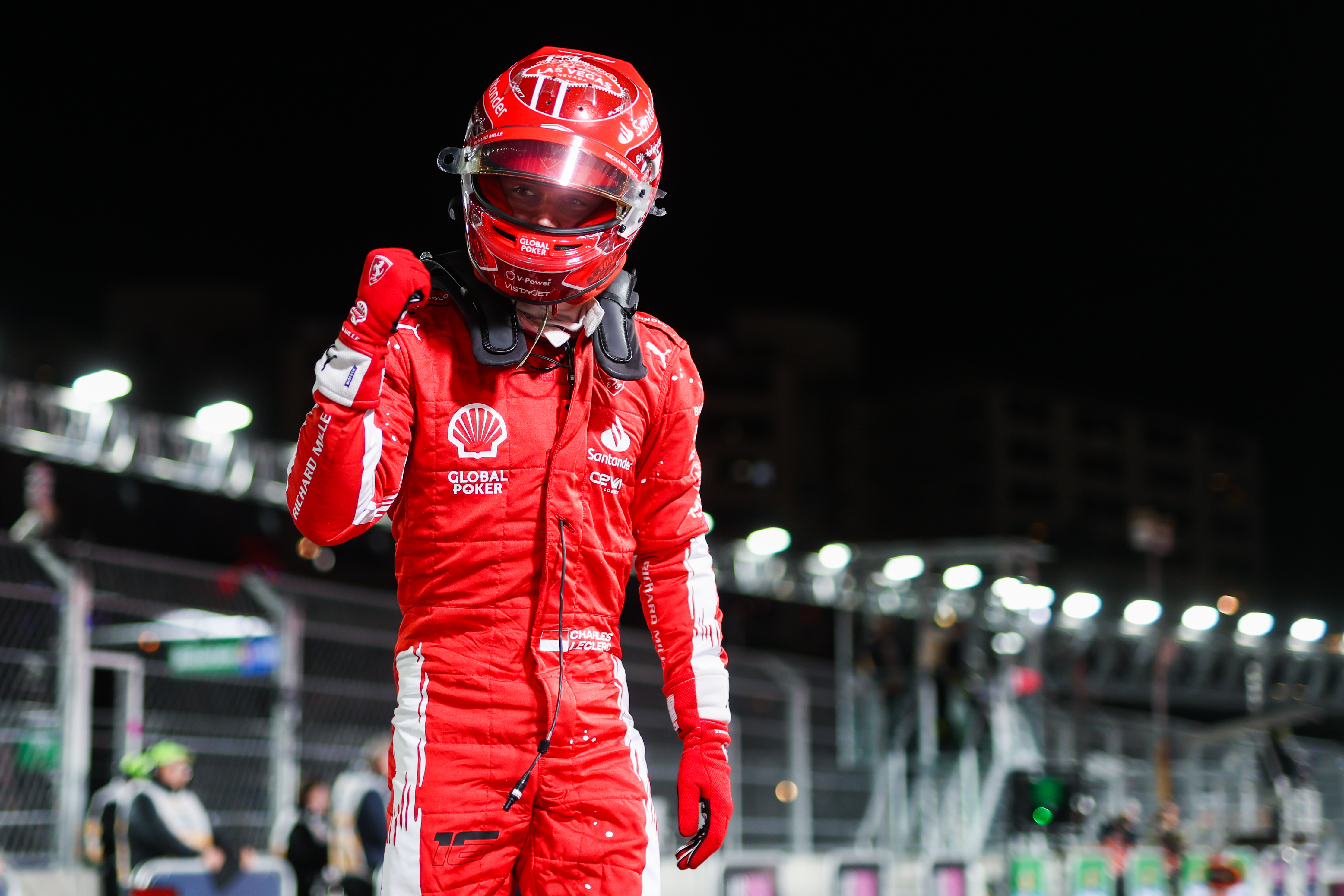 Charles Leclerc Earns Pole Position for F1 Las Vegas Grand Prix
