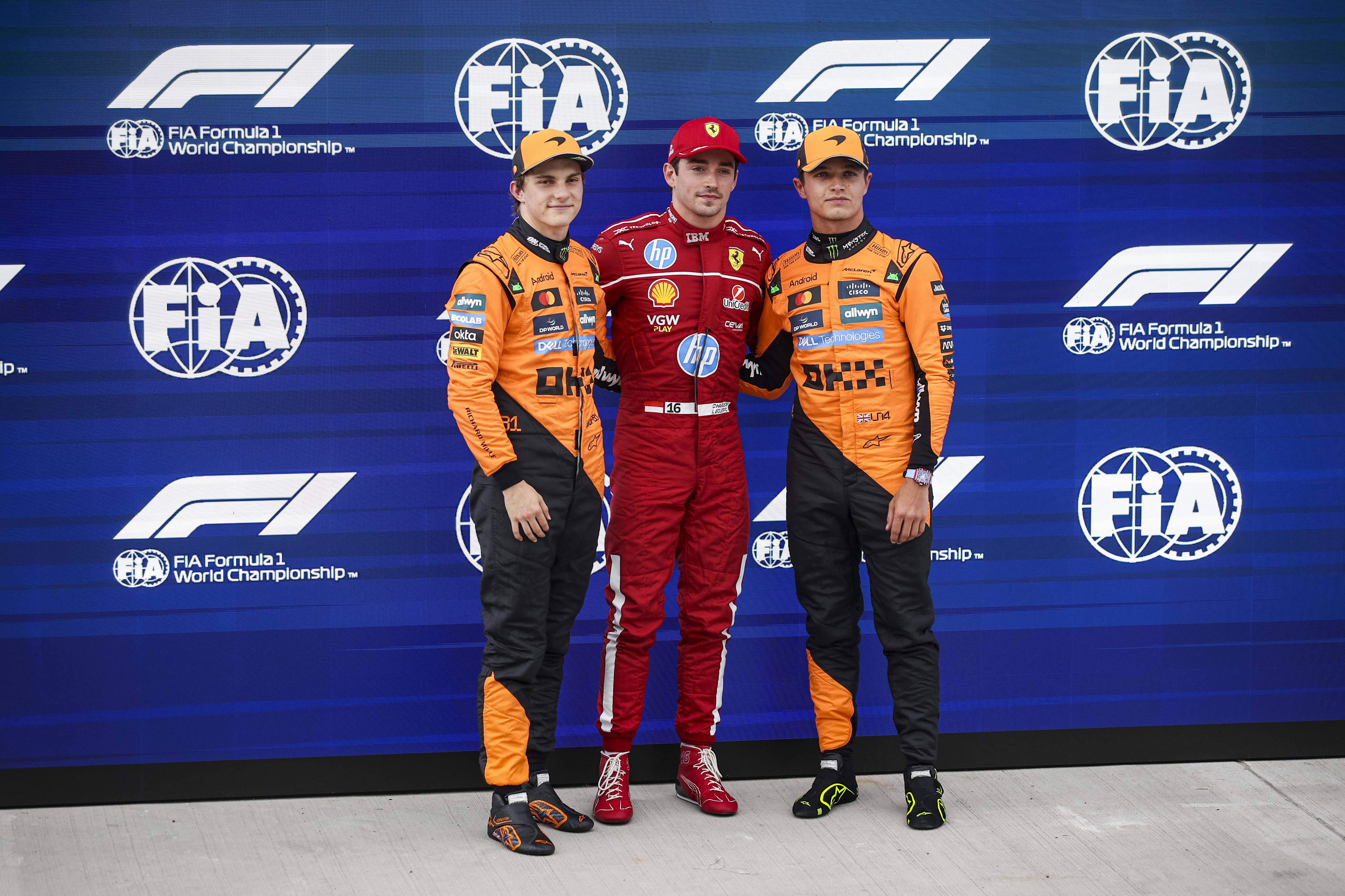 Leclerc Conquista Pole Surpresa na Hungria, McLaren Lutam com o Vento