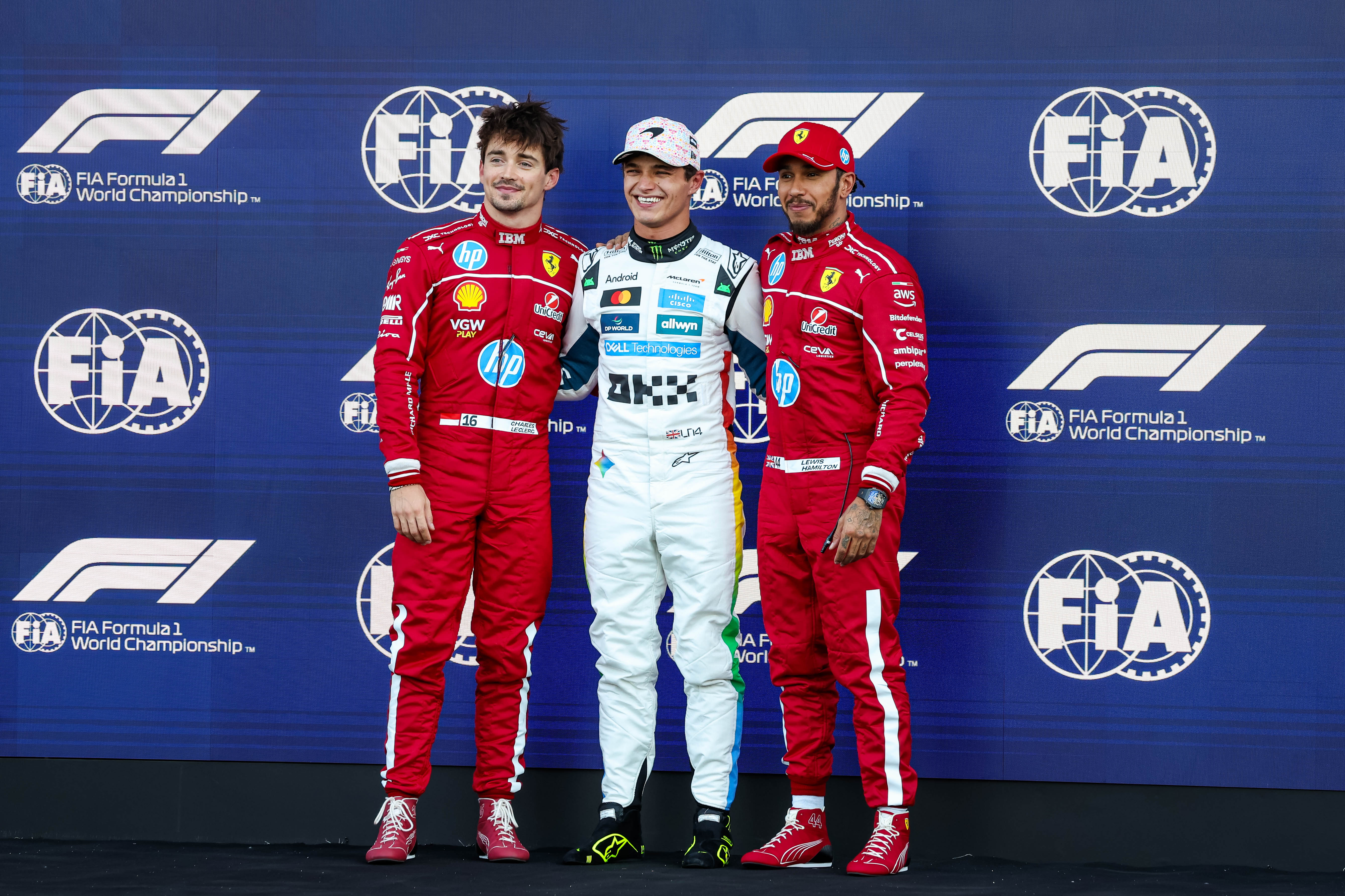 メキシコシティGP:ノーリス、ルクレールとハミルトンを上回りポールポジション獲得、タイトル争い激化