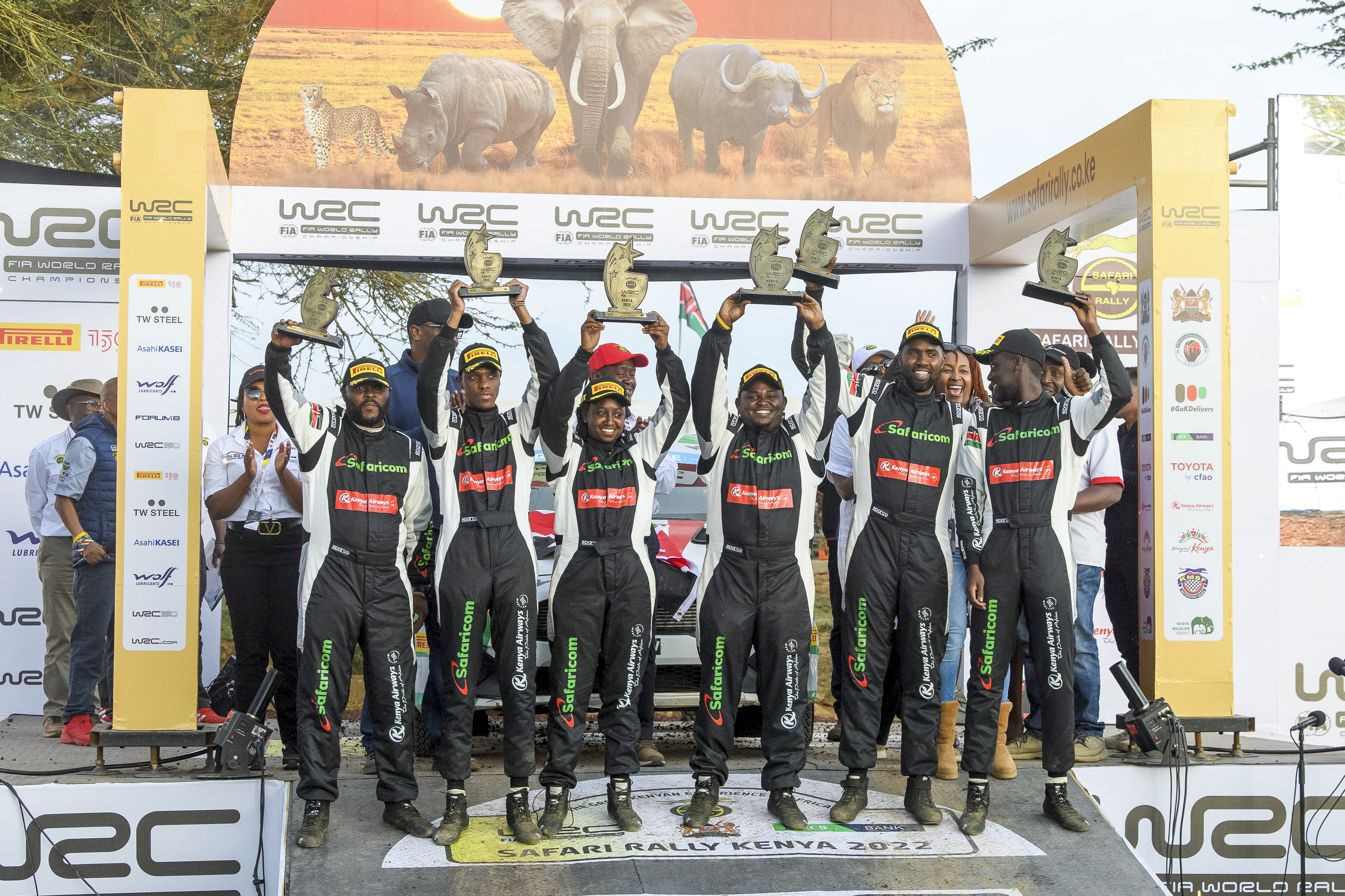 WRC - Kenya's Maxine Wahome makes history with WRC3 win at Safari Rally - Vimarsana News