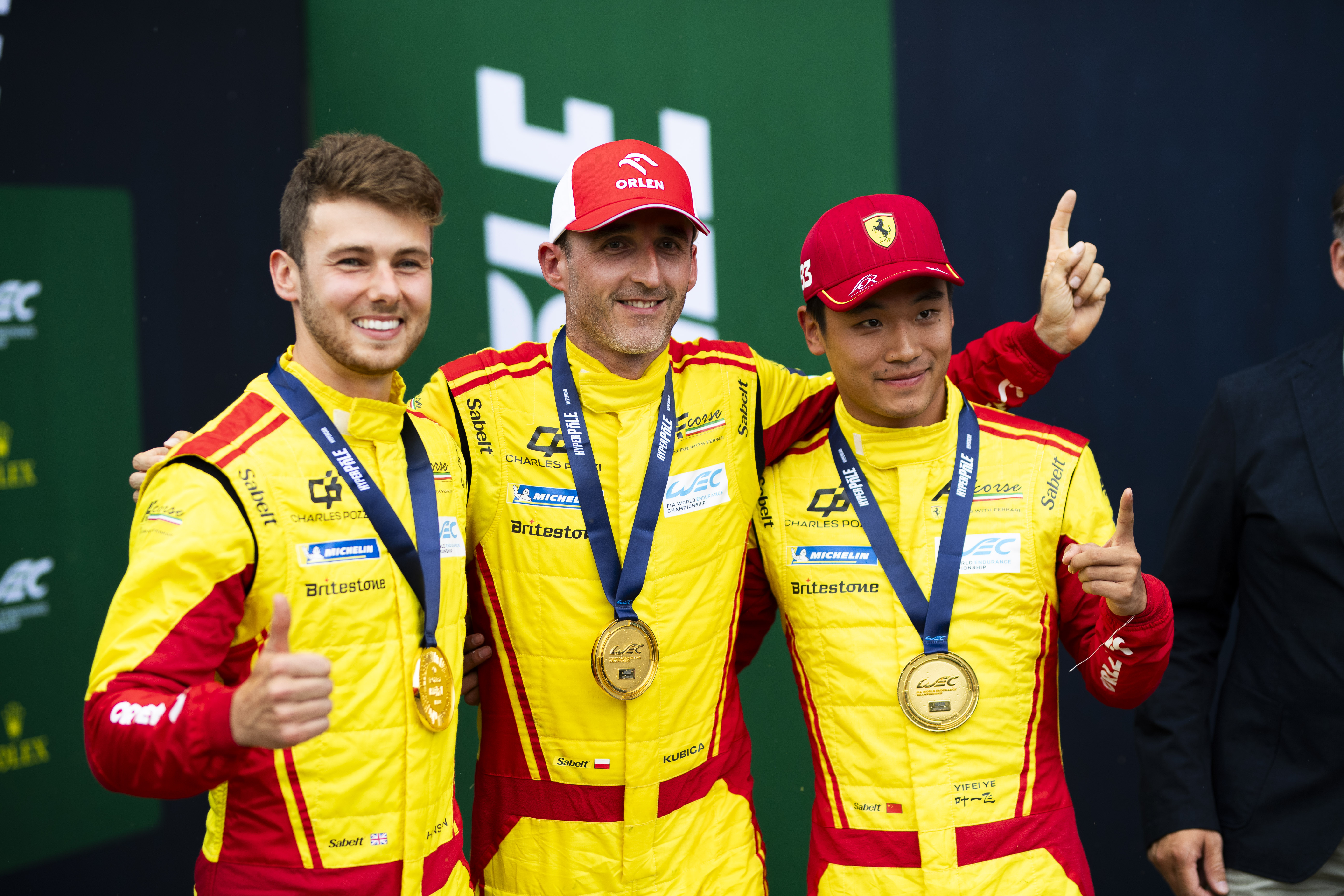 WEC: Kubica puts Ferrari on COTA pole