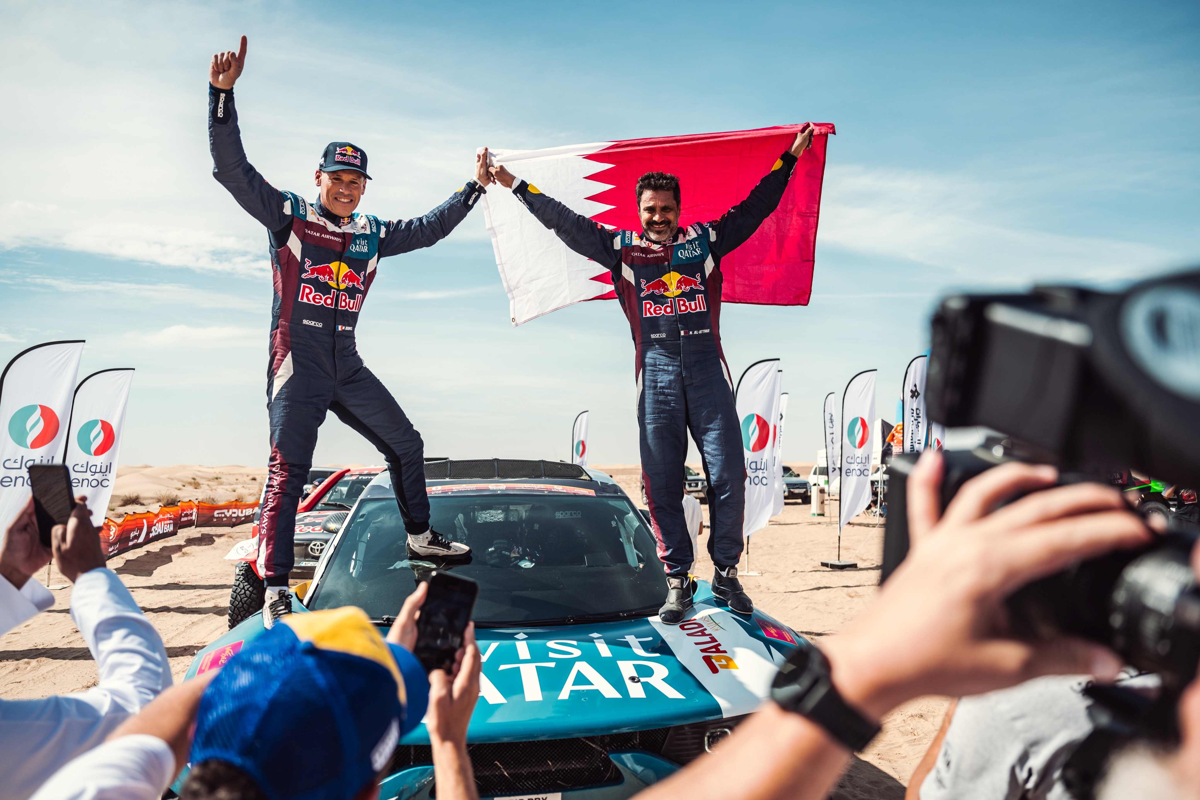 Cross-Country – Primeira vitória de Al-Attiyah e Baumel no Prodrive Hunter na Dubai International Baja