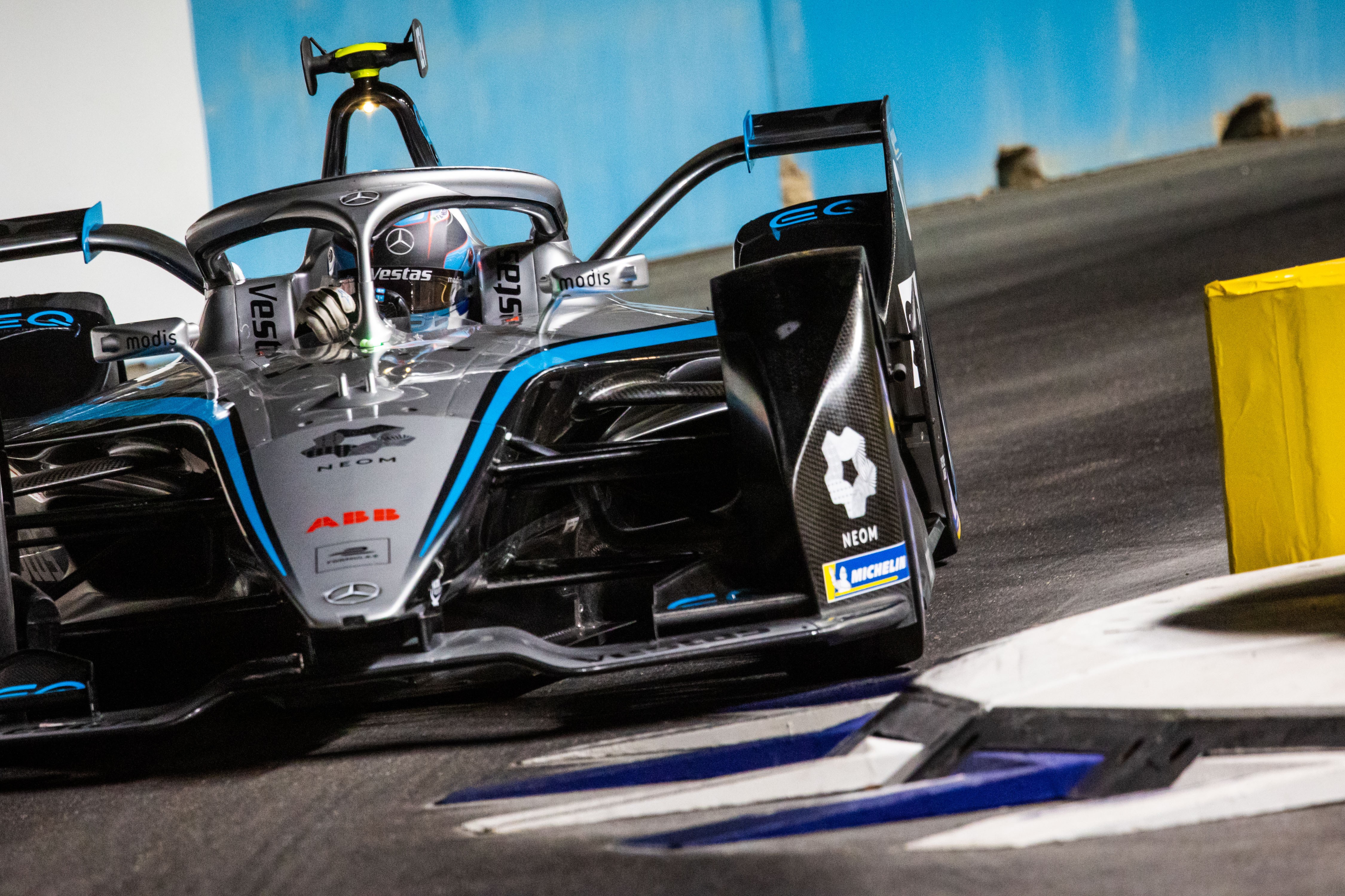 10 Bird Sam (gbr), Jaguar TCS Racing, Jaguar I-Type 5, action during the  pre-season test of the 2021-22 FIA Formula E World Championship, on the  Circuit Ricardo Tormo from November 28 to