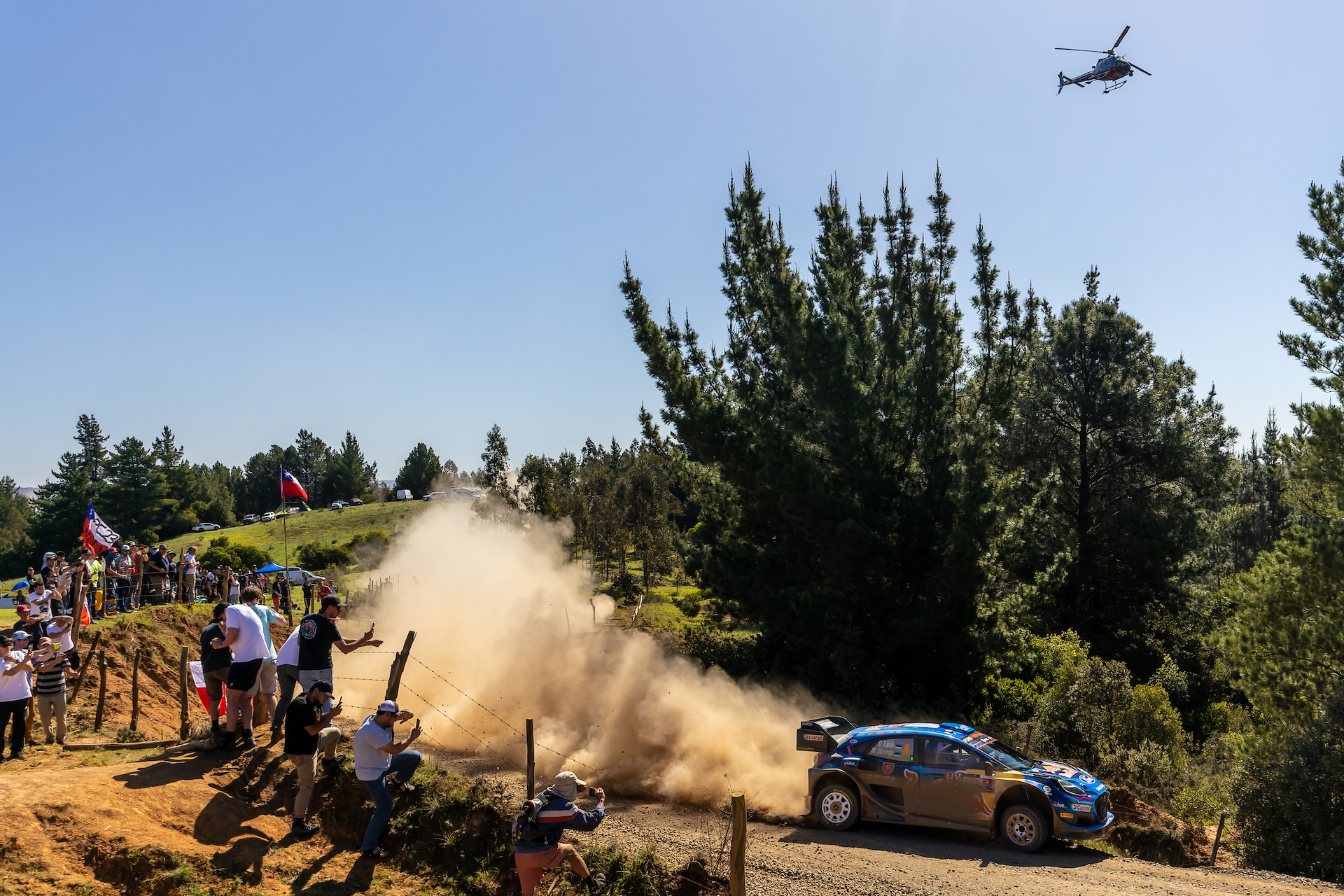 WRC – Ott Tänak fue el más rápido en Chile el viernes