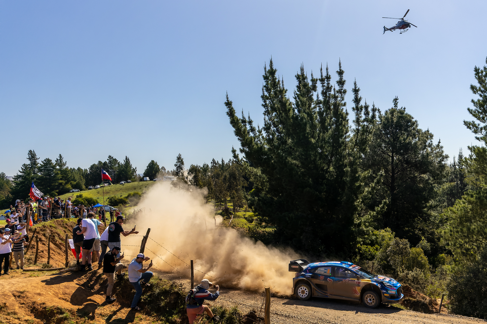 WRC – Ott Tänak fue el más rápido el viernes en Chile