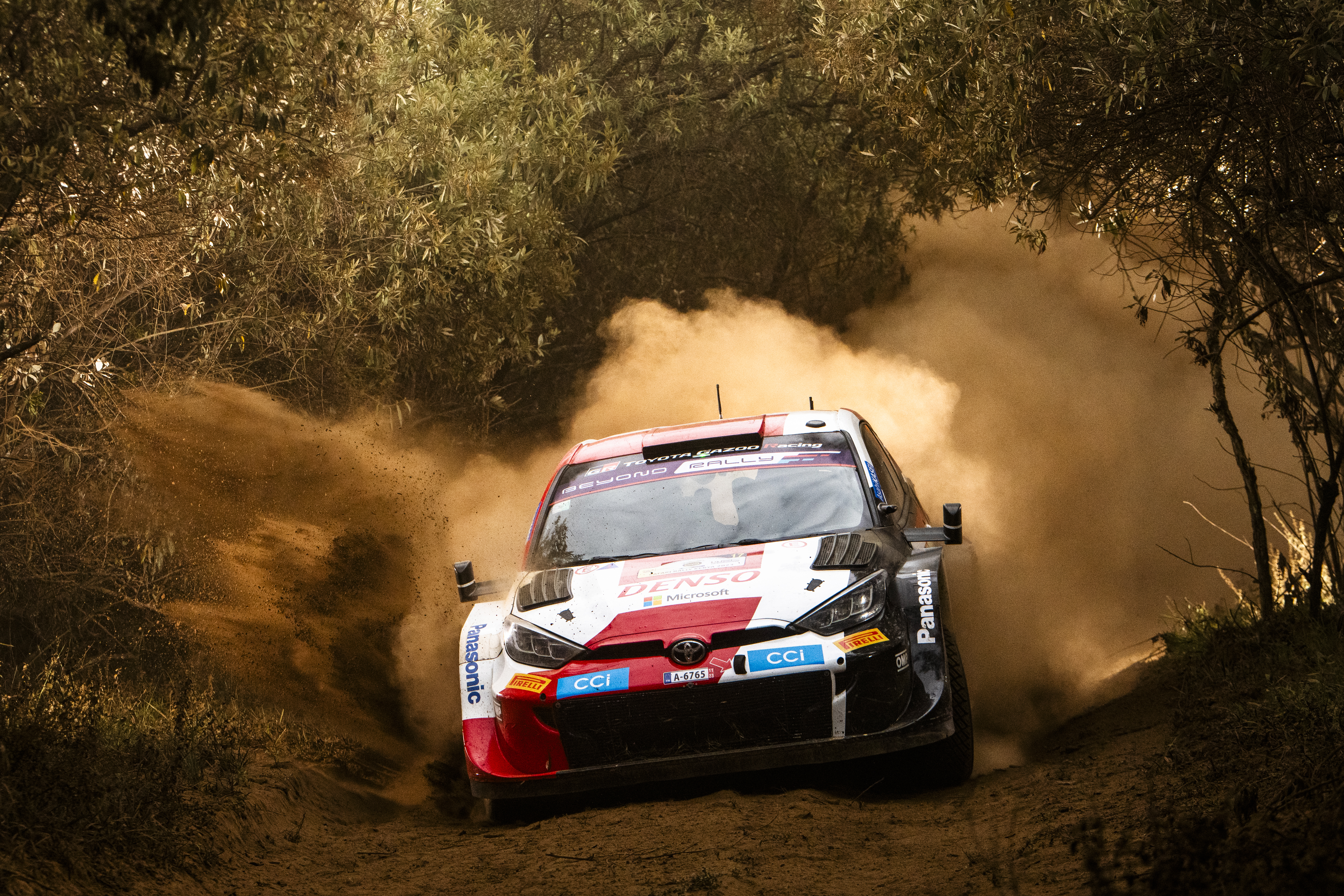 2023 WRC - Safari Rally Kenya - Sébastien Ogier / Vincent Landais - Toyota Gazoo Racing WRT - GR Yaris Rally1 Hybrid (photo: Jaanus Ree/Red Bull Content Pool)