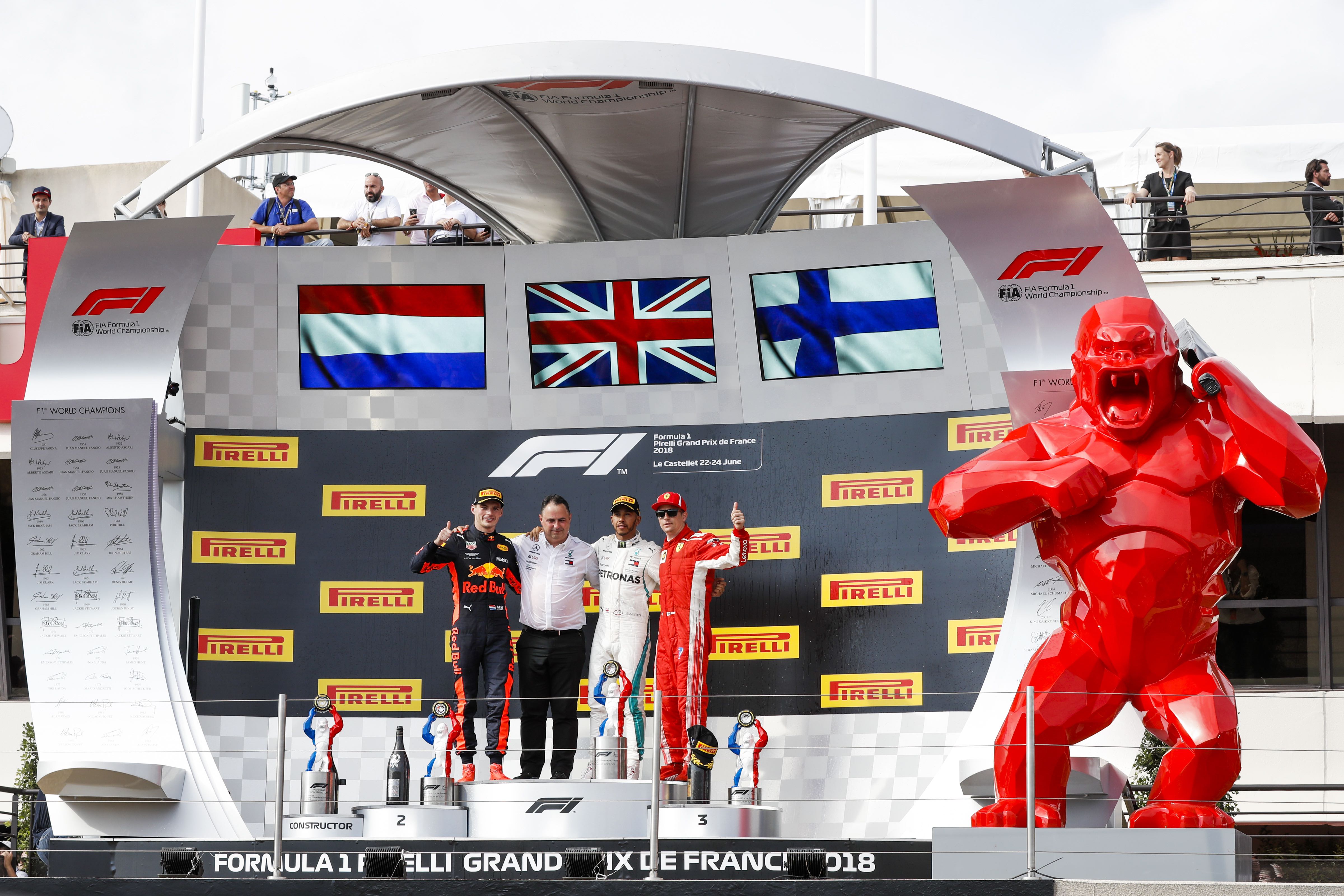 F1 - 2018 French Grand Prix Sunday Post-Race Press Conference