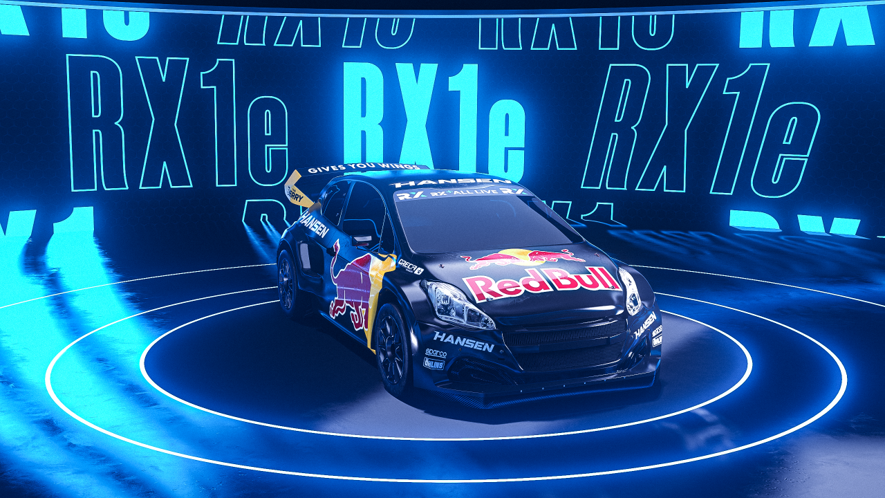 World RX Allelectric FIA World Rallycross Championship RX1e cars to
