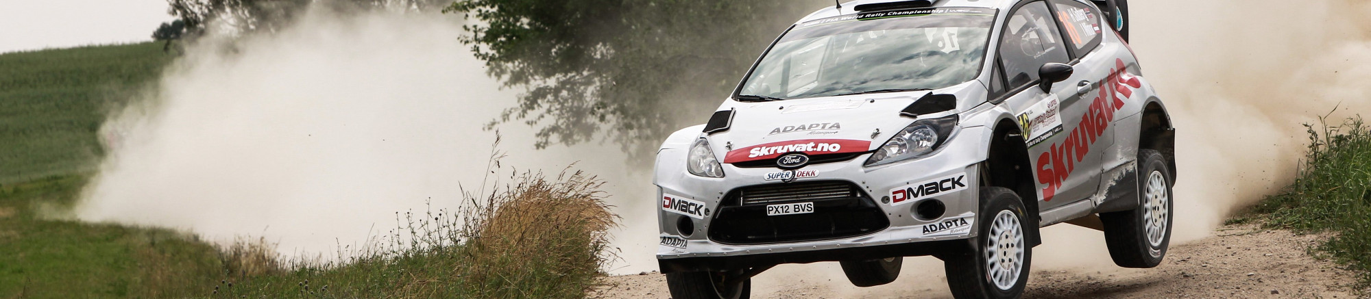HENNING Solberg, ILKA Minor, Ford Fiesta WRC, 2014 WRC, rally of Poland, in Mikolajki.