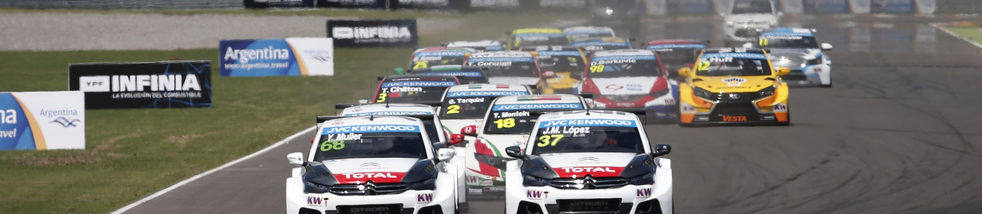 START 1, 2015 FIA WTCC Race of Argentina at Termas de Rio Hondo, Argentina