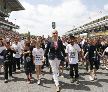 FIA and F1 Long Short Walk