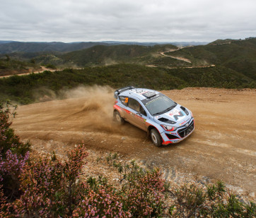 DANI SORDO / MARC MARTI / HYUNDAI I20, WRC 2014, PORTUGAL RALLY, LISBONNE (POR)