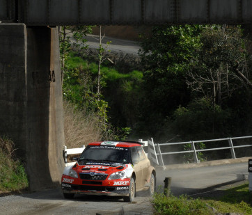 Returning to New Zealand as defending APRC champions, Gaurav Gill and Glenn Macneall head the factory supported ŠKODA team for April’s VINZ International Rally of Whangarei. Photo: Euan Cameron.