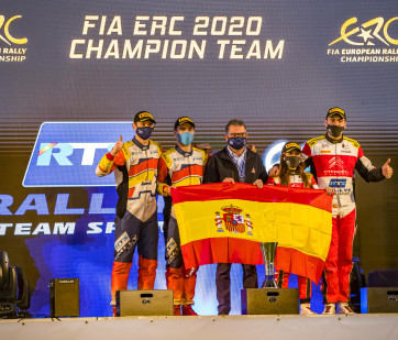 2020 ERC - Rallye Team Spain - FIA ERC 2020 Champion Team