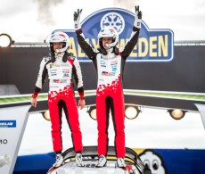 Rally Sweden - Event winners Ott Tänak &amp; Martin Järveoja