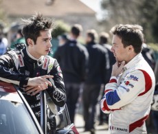 Pierre-Louis Loubet (left), 2019 WRC Tour de Corse
