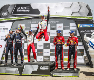 2019 Rally Portugal - Podium