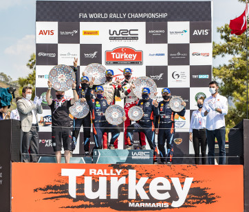2020 WRC - Rally Turkey - Podium (Lenormand / DPPI)