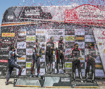 2021 WRC - Rally Portugal - Final podium