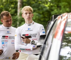 2021 WRC - Rally Estonia - Kalle Rovanperä (right) and codriver Jonne Halttunen (left) - DPPI Media / N. Katikis