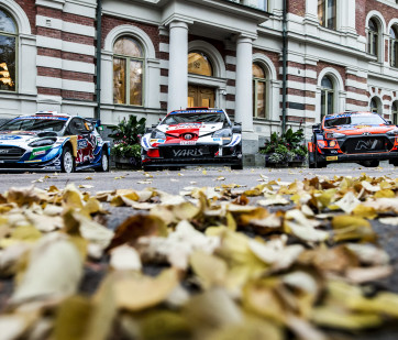 2021 WRC - Secto Rally Finland - Toyota, Hyundai and M-Sport WRC cars