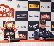 2022 WRC - Rallye Monte-Carlo - Pre-event FIA press conference - Sébastien Ogier and Sébastien Loeb