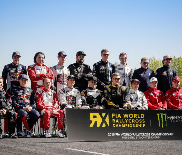 2015 World RX family photo 