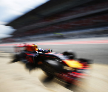 Verstappen F1 Test Day