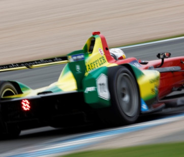 Daniel Abt Formula E Testing