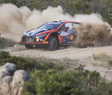 2022 WRC - Rally Italia Sardegna - O. Tänak/M. Järveoja - Hyundai Shell Mobis WRT - Hyundai i20 N Rally1 (photo: Nikos Katikis / DPPI)