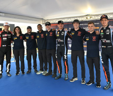 2023 WRC - Rally Italia Sardegna - FIA Rally Star participants meeting the Sébastien Ogier, Esapekka Lappi and Thierry Neuville