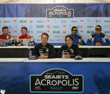 erc, acropolis rally, sirmacis, conference